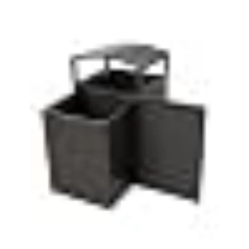 All Steel 30-Gallon Receptacle, Bronze, 20