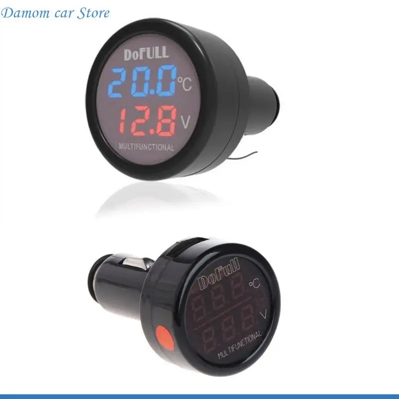 

A2UC LED 12V цифровой дисплей вольтметр автомобиль мотоцикл панель вольтметра