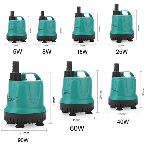 Aquarium Submersible Water Pump SEVEN MASTER