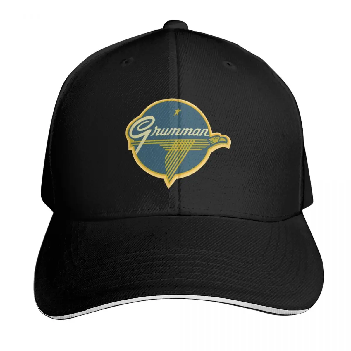 Grumman Aircraft Logo Baseball Cap Casual Daily Wear Quick Dry Performance Cotton Twill Breathable