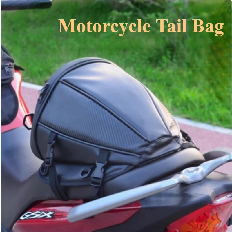 Motorcycle Rear Seat Tail Bag Side Rider Charter Motorcycle Hanging Fuel Tank Bag Waterproof Motorcycle Travel Equipment