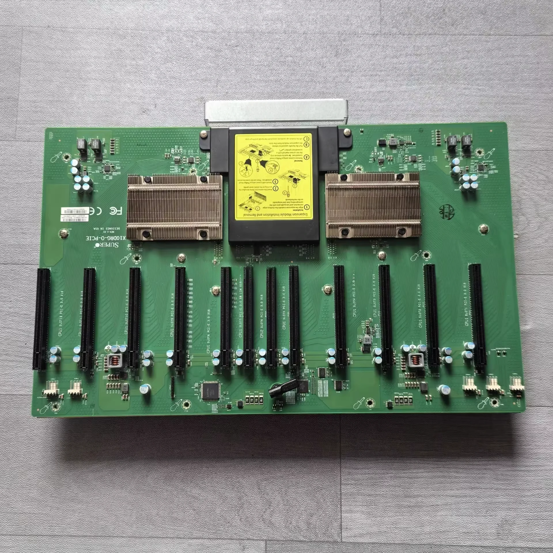 

4028 4029GP GPU server GPU board X10DRG-O-PCIE board 10 card version