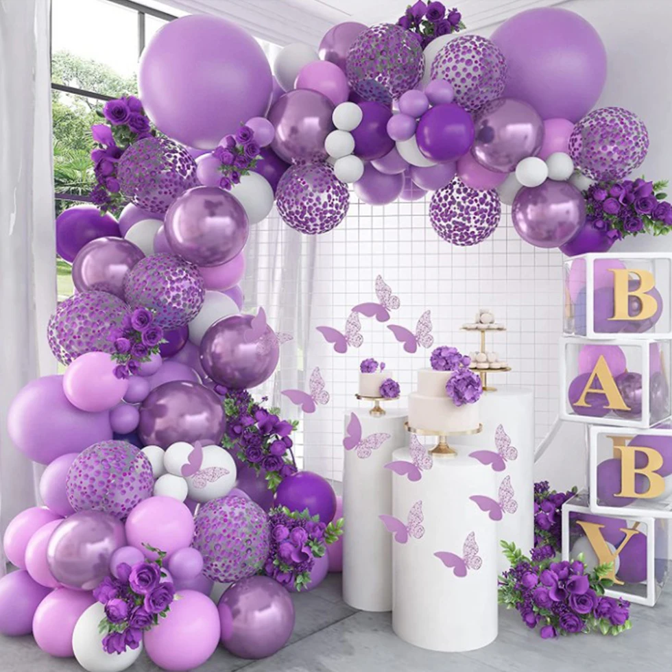 

Wedding Decoration Girl Birthday Balloon Decor Children's Birthday Party Decorations Baby Shower Proposal Engagement Supplies