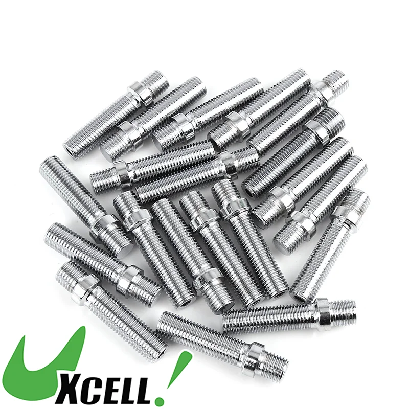 UXCELL 20pcs 58mm M12X1.5 Wheel Stud Bolts for German Cars Wheel Lock Lug Nuts Hub Tyre Screw Bolts Auto Car Accessories