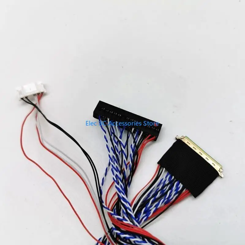 Y51A 40pin 2ch 6-bit LCD Panel Screen Cable Line for 14-18.4 inch LCD Panel Screen