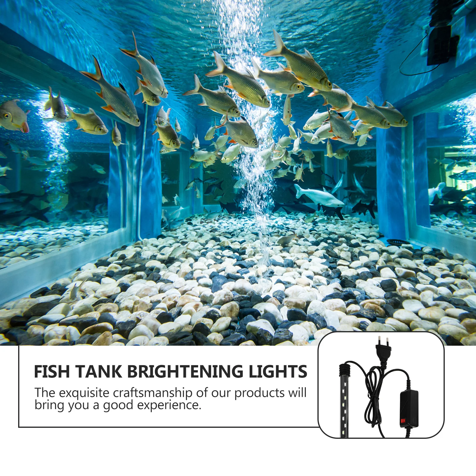 

1Pcs Enhancing Color Light for Aquarium LED Lamp with Strong Suction Cups Easy Installation for Fish Tank Plant Growth and