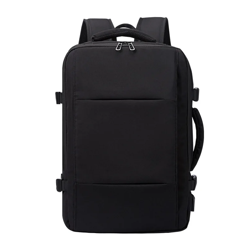Backpack Men's Expandable Large Capacity Computer Bag 180 ° Open and Close Dry and Wet Separation Short Trip Travel Backpack
