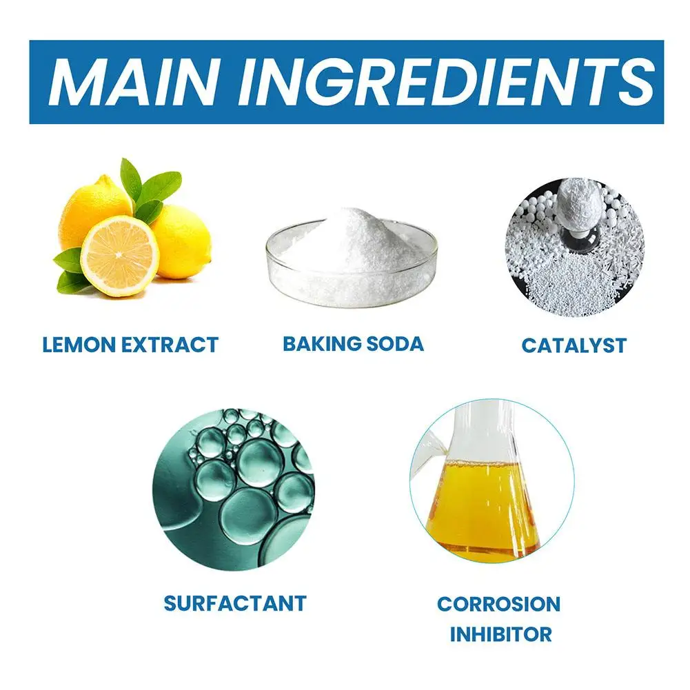 Descontaminação espuma WC Cleaner, limpeza cheiro poderoso