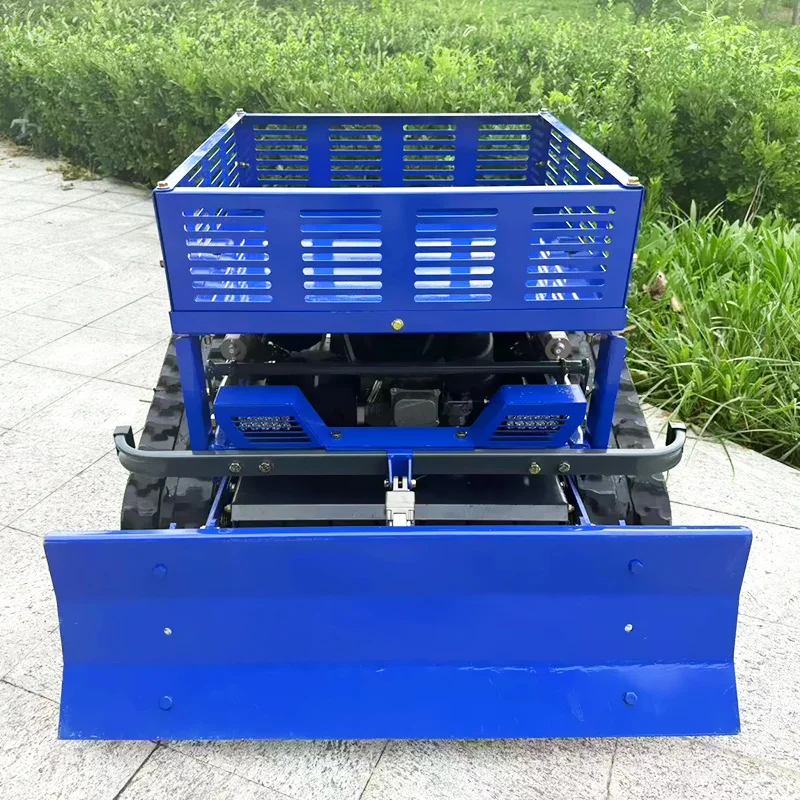 

Customized multifunctional tracked lawn mower with intelligent remote control and 360 degree rotation, garden lawn mower
