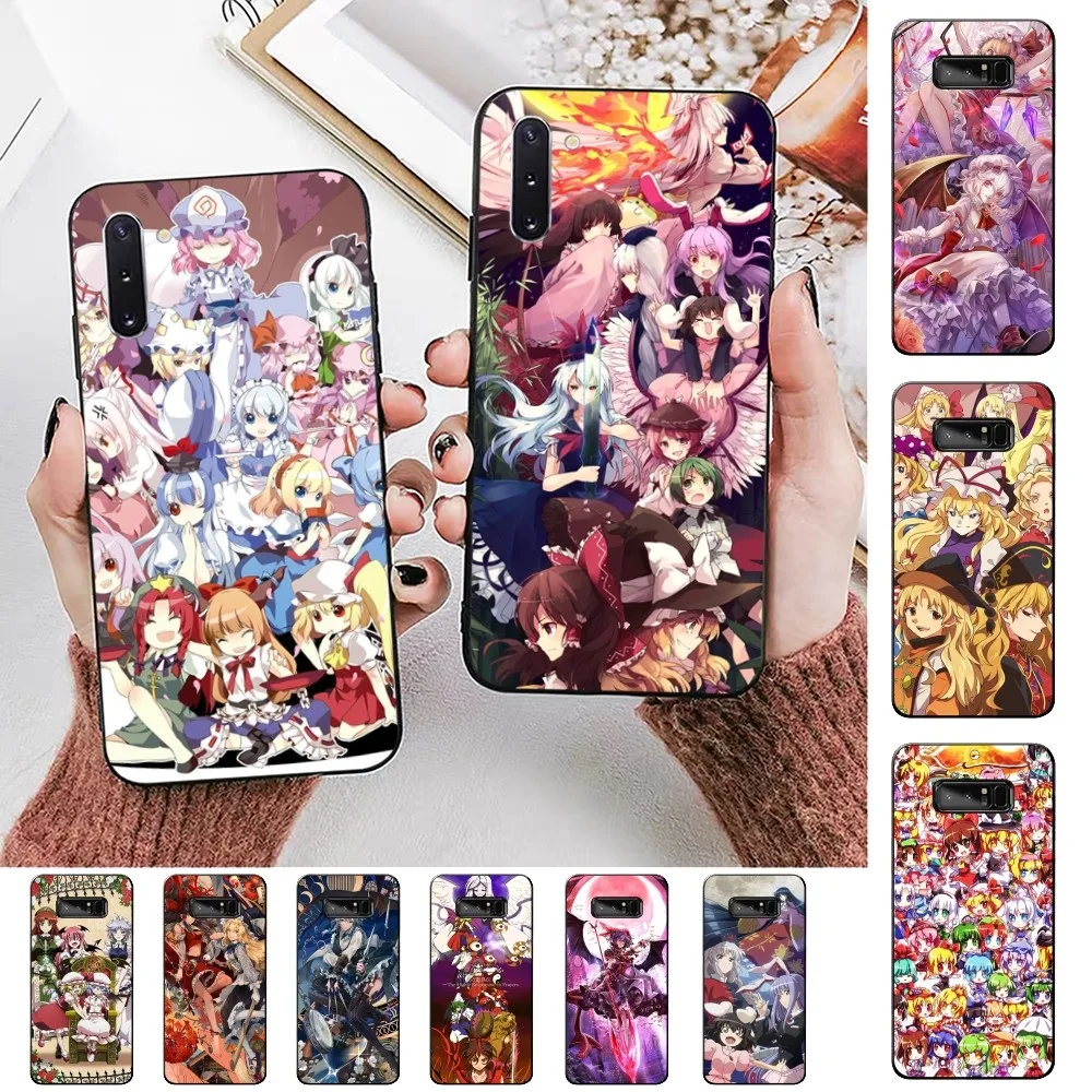 Touhou Project Phone Case For Samsung Note 8 9 10 20 pro plus lite M 10 11 20 30 21 31 51 A 21 22 42 02 03