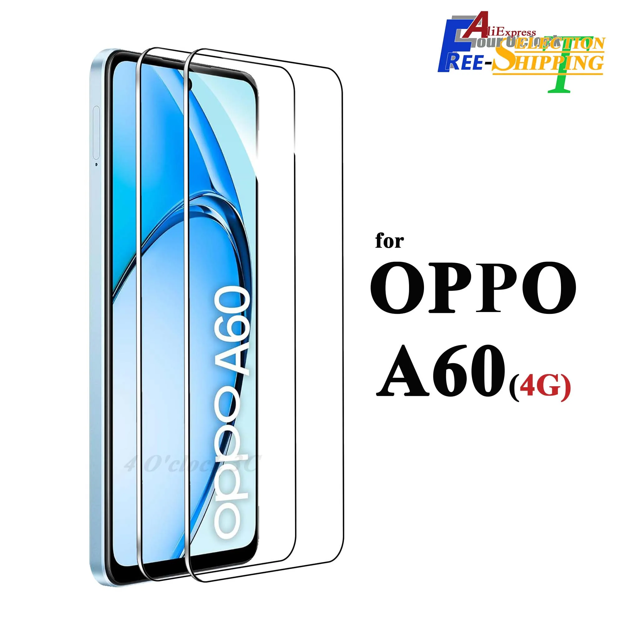 

For OPPO A60 4G Tempered Glass Screen Protector Crystal HD Clear Anti Spy Peep Privacy 9H Protective Scratch High Aluminum