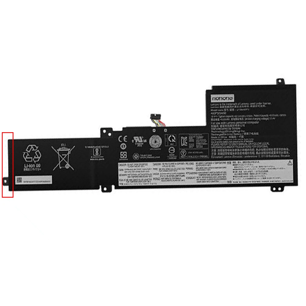 Imagem -06 - Original Genuíno L19c4pf1 15.2v 70wh Bateria do Portátil para Lenovo Ideapad 515iil05 Xiaoxin 15 2023 L19l4pf1 L19m4pf1 Novo