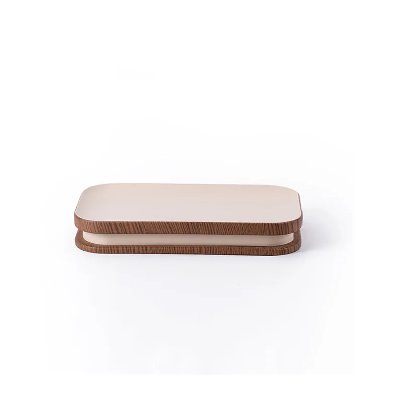 

Modern cutting texture, abstract resin crafts, home creative storage tray combination5