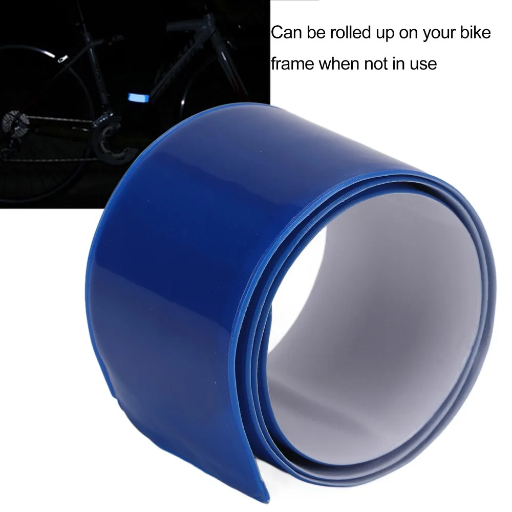 Bandes réfléchissantes de sécurité à haute visibilité, 10 pièces, en acier, 40x3cm, bracelets à pression, bandes réfléchissantes de sécurité pour le jogging nocturne