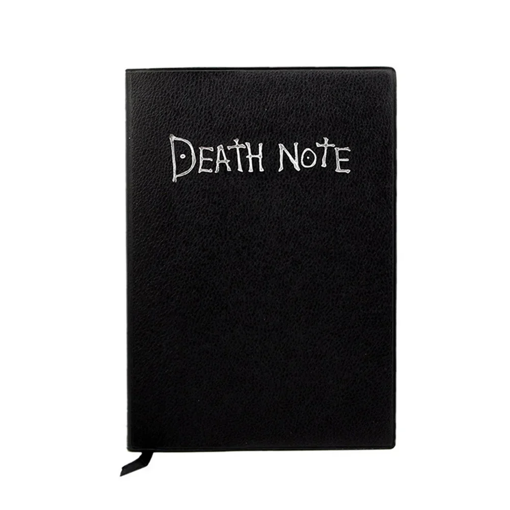 74 hojas 20,7x14,7 CM planificador de notas de muerte diario de Anime libro de dibujos animados cuaderno encantador tema Cosplay cuaderno grande de escritura de notas muertas