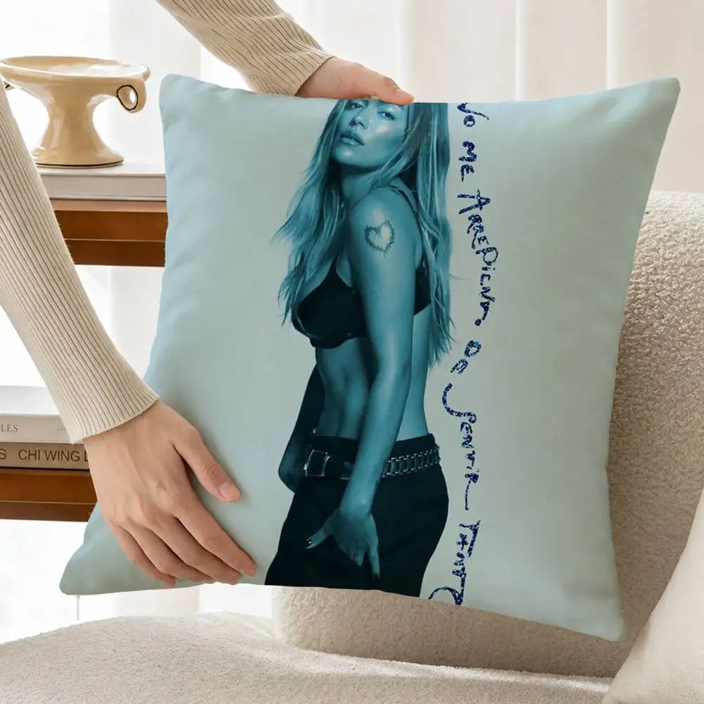K-Karol G B-BbY-B W-WOW Custom Double Sided Print Square Pillow Cushion Cover