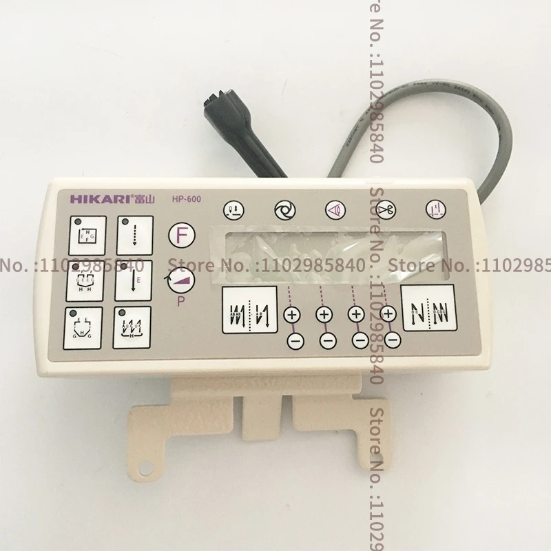 

HIKARI HP-600 Operation Panel Board Set Assy 102.12-01/HP600 Control Box Components Lockstitch Industrial Sewing Machine Parts