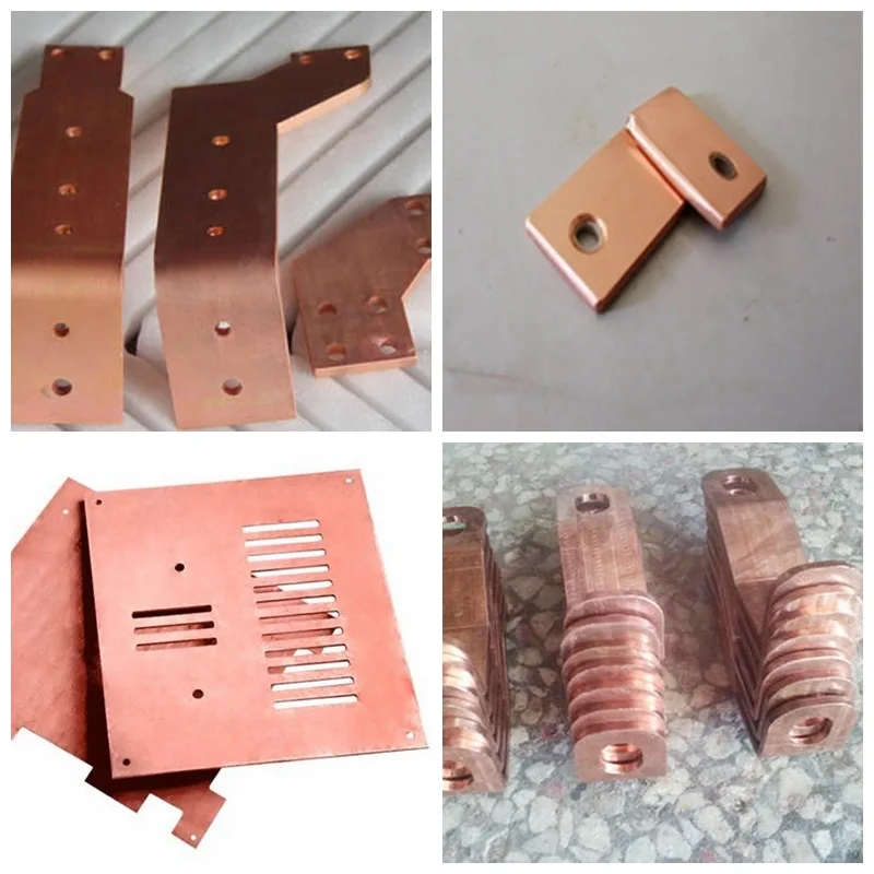 Customized H62 Copper Plated Silver Ear Wire Connector Terminal Copper Sheet 750pcs