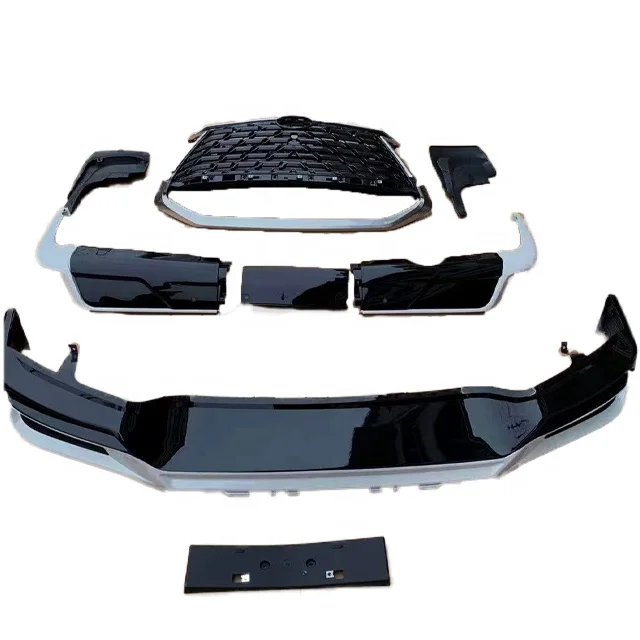 

NEW 2016+ LX570 Modified T R D Style Facelift Kit Exterior Accessories Including Grille Bumper Front Upgrade Compatible 2021+