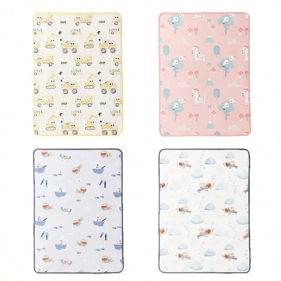 

Cute Pattern Waterproof Diaper Changing Pad, Absorbent Pad, Diaper Changing Mat, Soft Reusable Washable Mattress, Thanksgiving Gift