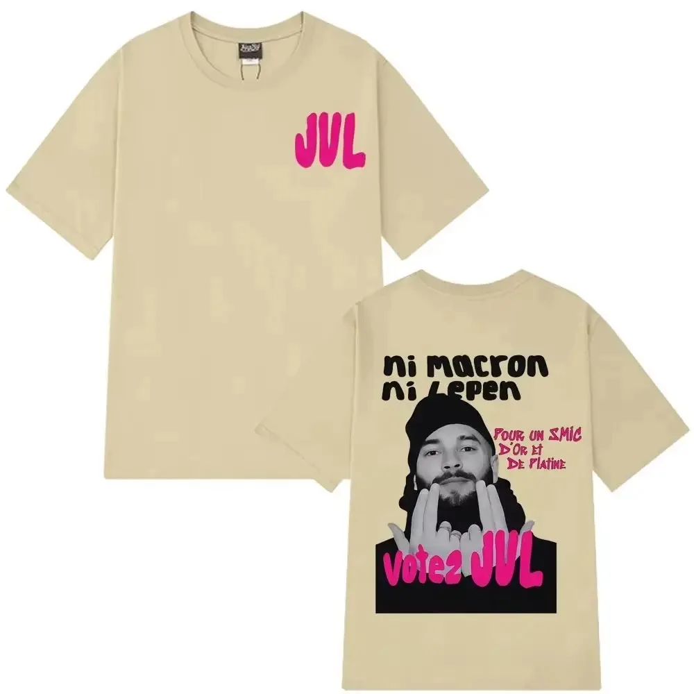 Y2k Hip-Hop T-Shirt 2026 mit französischer Rapper JUL Grafik – Lässiges Fashion Harajuku Kawaii T-Shirt für Damen – Y2K Kleidung – Detail 6