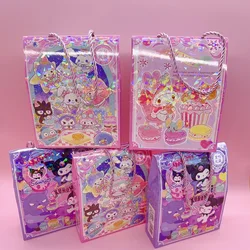 Sanrio creativo simpatico cartone animato sorpresa grande scatola cieca cancelleria portatile per bambini borsa fortunata Set di cancelleria regalo per studenti