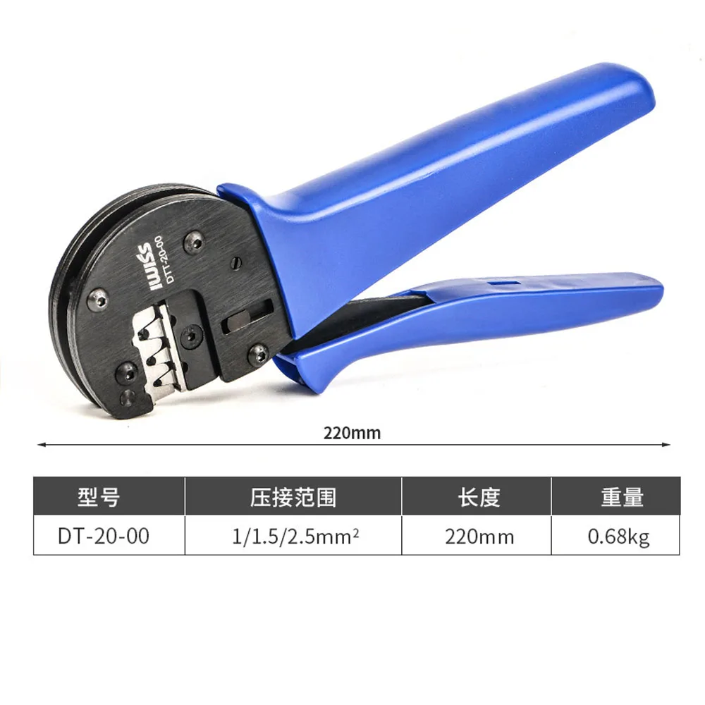 Terminal Wire Crimping Tools for deutsch terminals connector, crimping wire/cable for 20-13 AWG ,0.5-2.5mm2