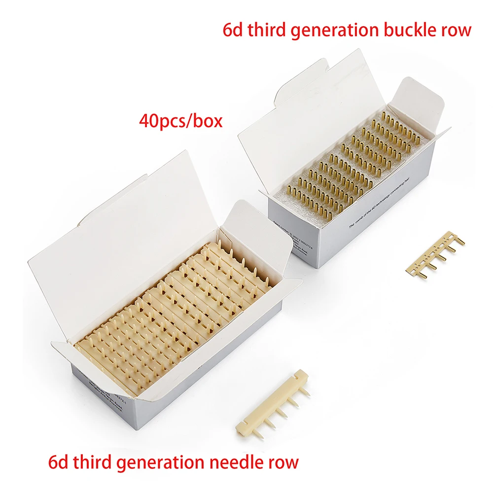 

Best quality smart feather hair extension 6D-3 generation machine buckle set