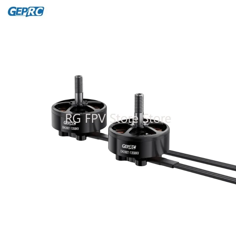 GEPRC EM2807 1350KV Motor Brushless Black with 6/7/8 Inch RC FPV Racing Drone Multicopter Accessories