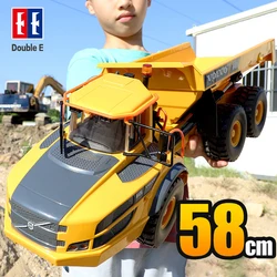 Double E E591 A40G 1:20 RC Truck Dumper Alloy Large Cars Trucks Remote Control Tractor Articulated Dump Engineering Vehicle Toys