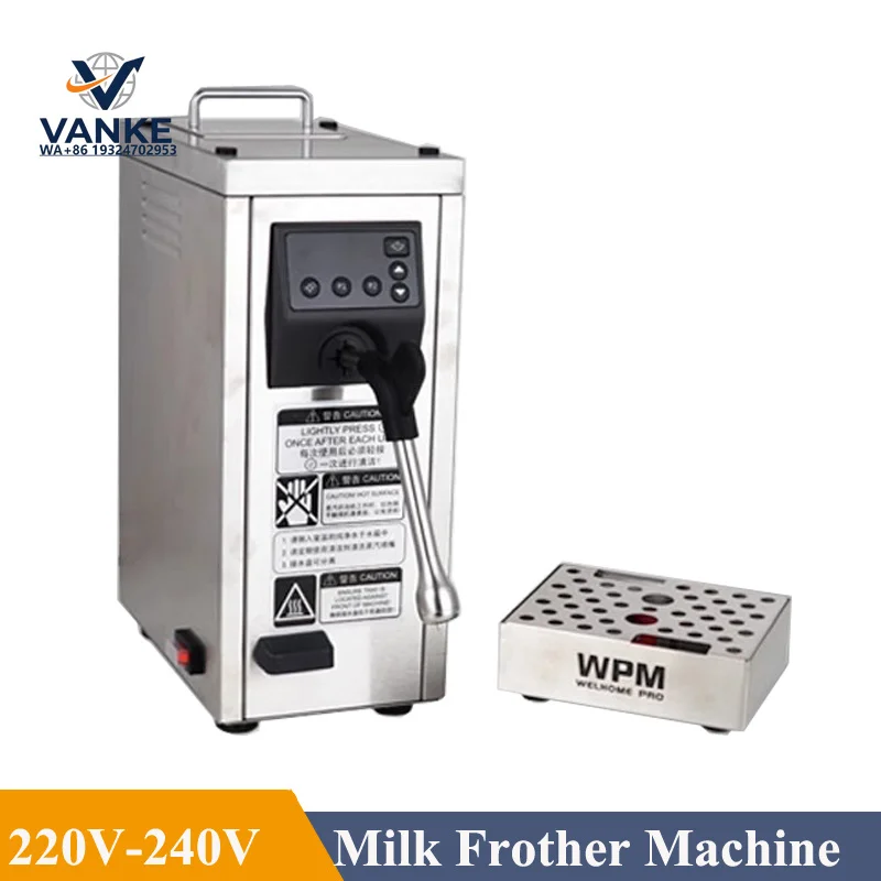 Ste am Milk Frother Home Commercial Profession Pumped Ste am Engine Te a Shop Beverage Heating Coffee Bubble 1450W