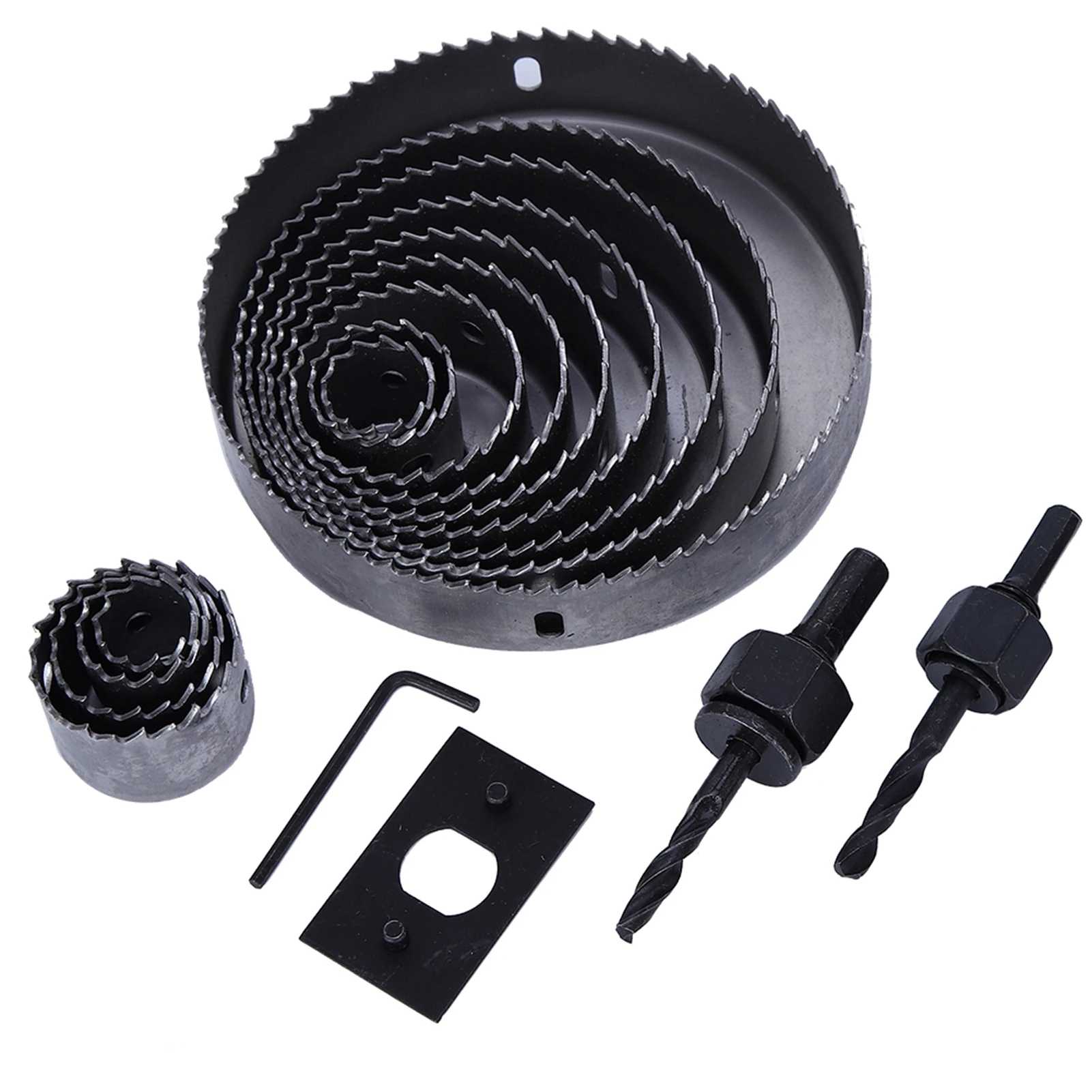 /セット超硬ドリルビット C セット木工用ツールを使用する木材鋸セット木工ドリルタッパーホールソーホールソーキット