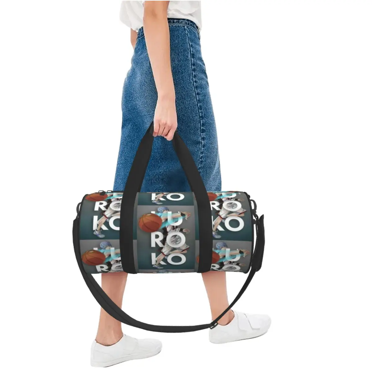 Basketball Kuroko No Basket Anime Large Duffle Gym Bag Waterproof Duffle Travel Bags Handbags Fitness bag