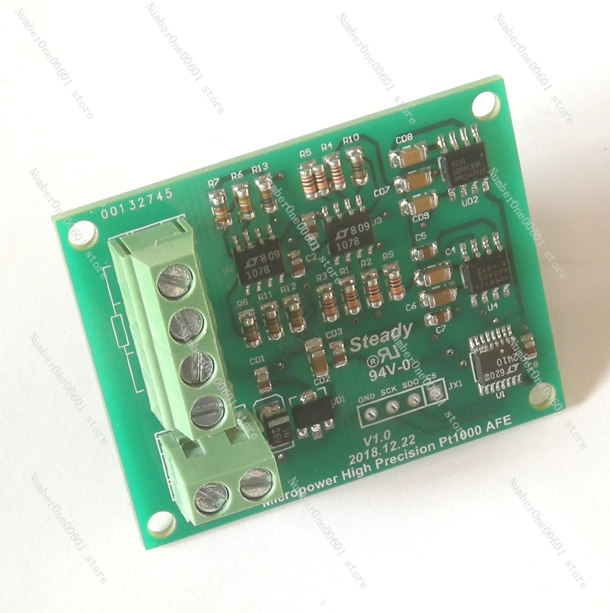 Pt1000 Four Wire Micro Power High-precision (0.01 ℃) Measurement Scheme