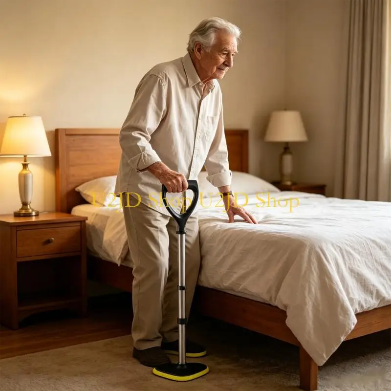 U2JD Freestanding Seating Assist Device with Grip Handle, Height Support Aid for Couch Side, Bedside, and Indoor Use