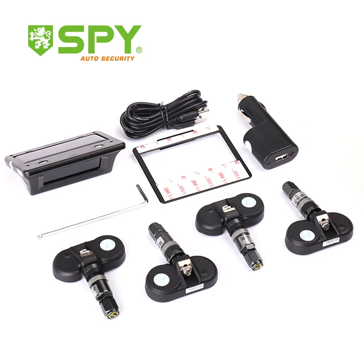 tire gauges SPY X3 solar power TMPS  pressure monitoring system with internal sensor