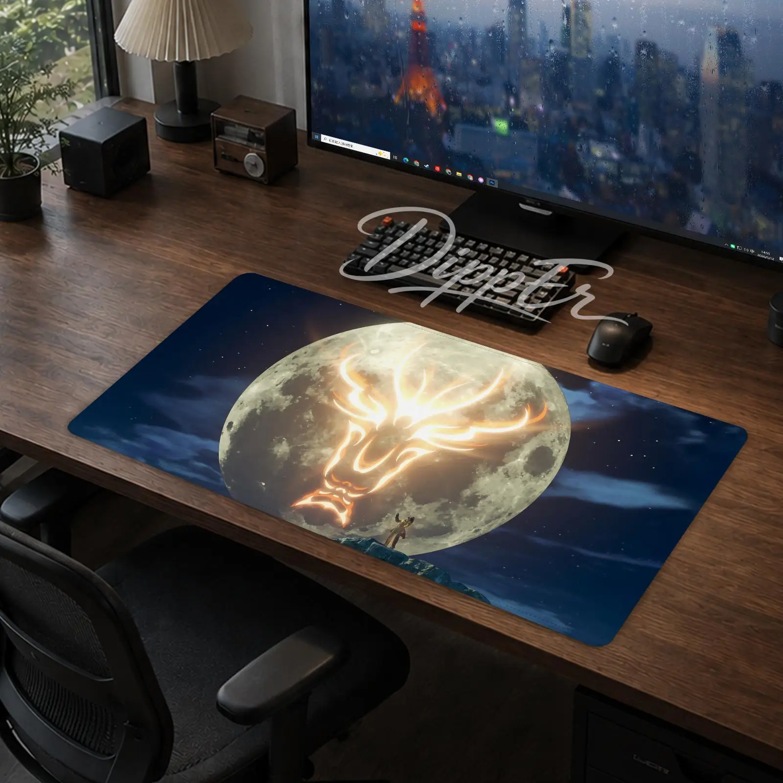 Game Dragon Quest Xi Mouse Pad Office Large Desk Mat Gaming Mousepad Rubber Bottom Non-Slip Cushion 900X400