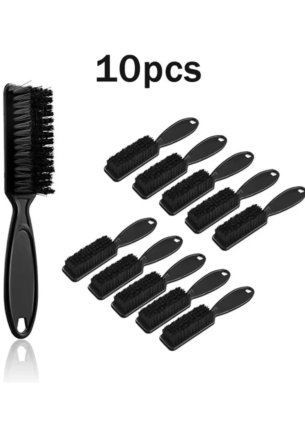 

10pcs Styling Brush Professional Shaving Beard Brush Oil Head Carving Cleaning Brush Special for real hair wigs
