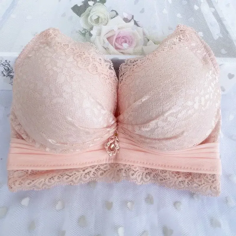 Extra thick 12cm bra, extra thick cup, extra thick bra, thickened gathering, no steel ring underwear for women AB