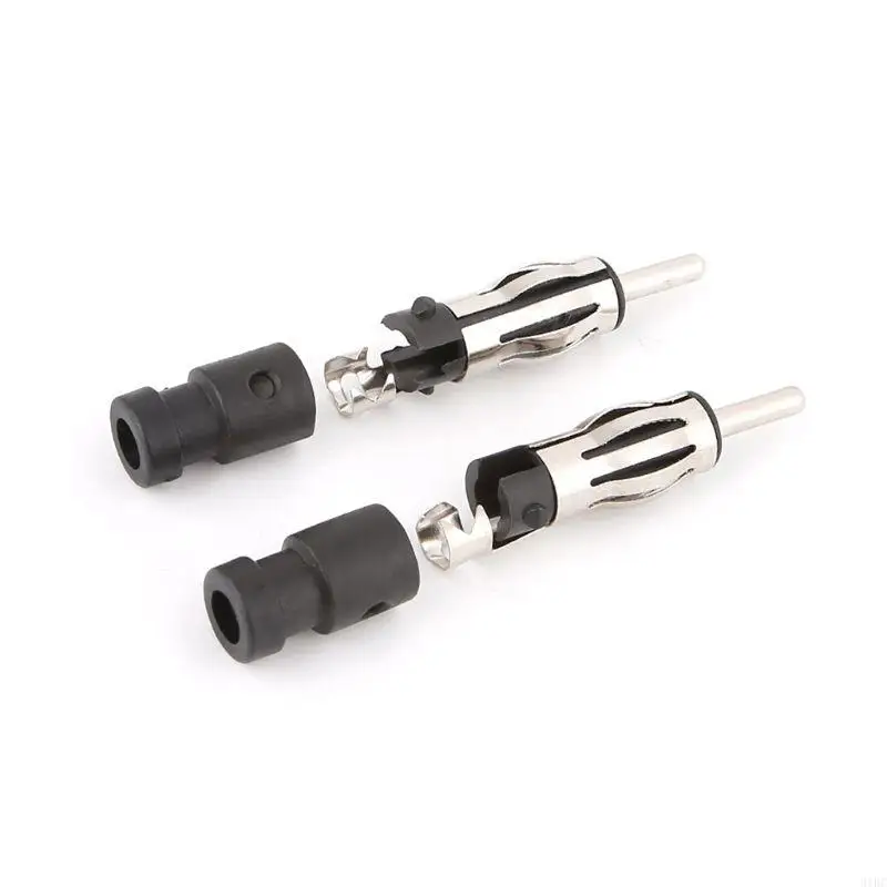 

5x Car Radio Stereo Antenna Adaptor Alloy Material Auto Connector Aerial Plug Auto Radio Stereo Car Accessories Antenna