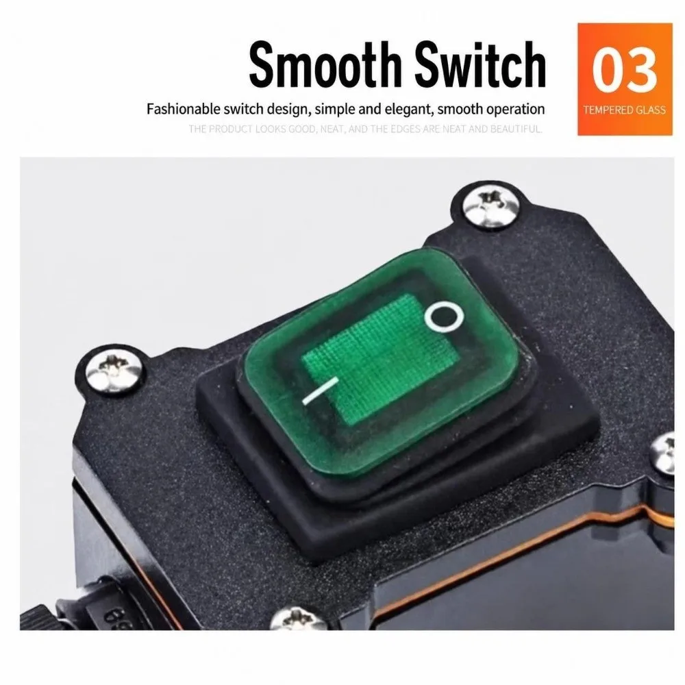 Heavy Duty 110V-220V Inline Power Cord Switch 12V-24V 30A High Current Connetor Waterproof IP67 Inline Switch