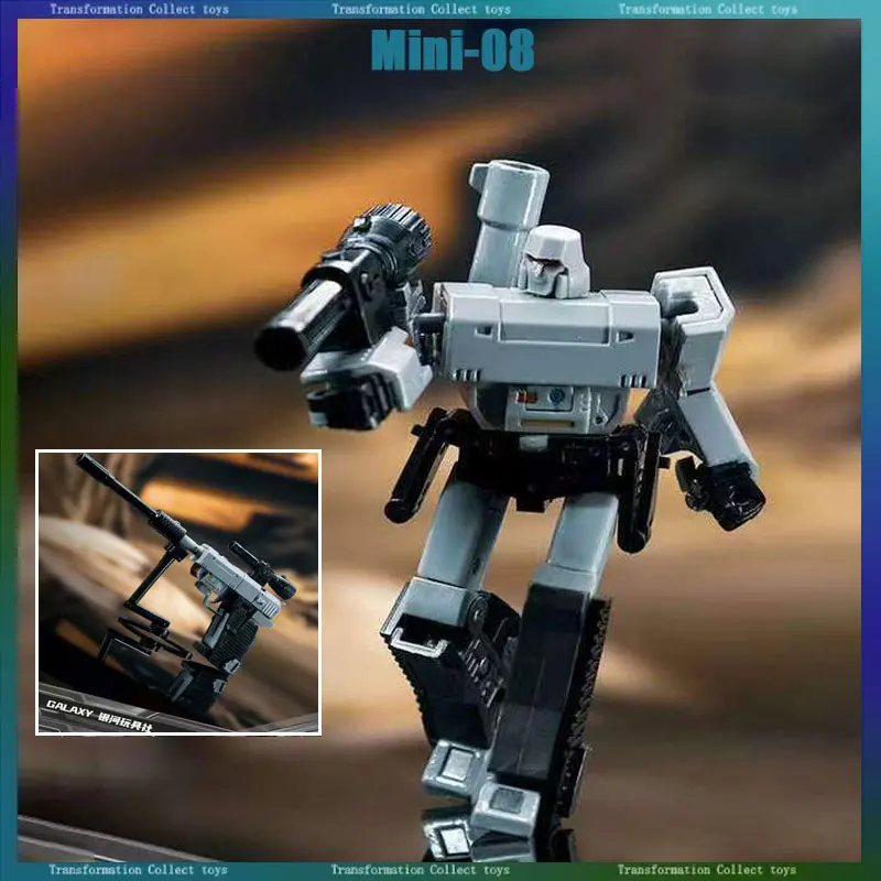 

Трансформация Galaxy Toys Mini08 Разрушитель Малый масштаб Фигурка Модель Коллекция игрушек Детские подарки