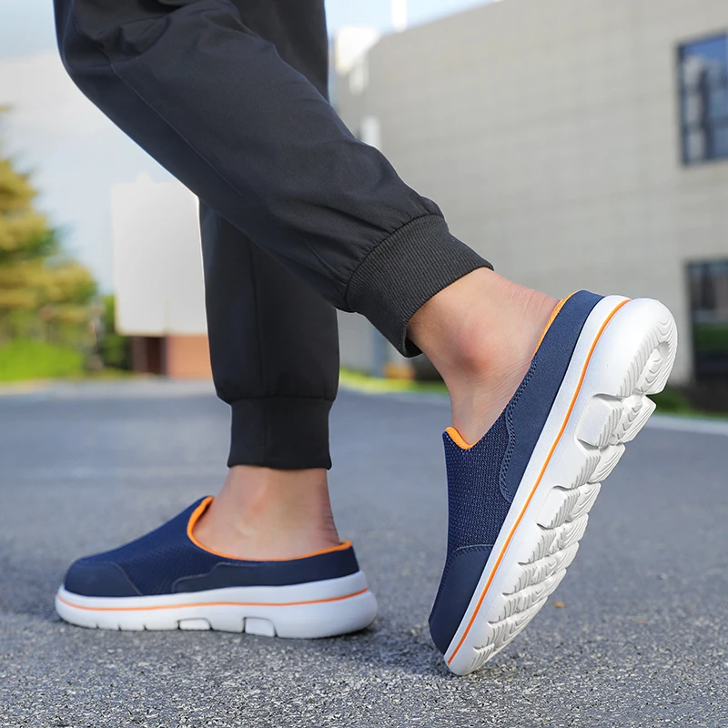 

Дышащая классная обувь, сетчатая обувь, дышащая сетчатая обувь на мягкой подошве, обувь без шнуровки с ленивой сеткой, износостойкая, качественная, простая и легкая