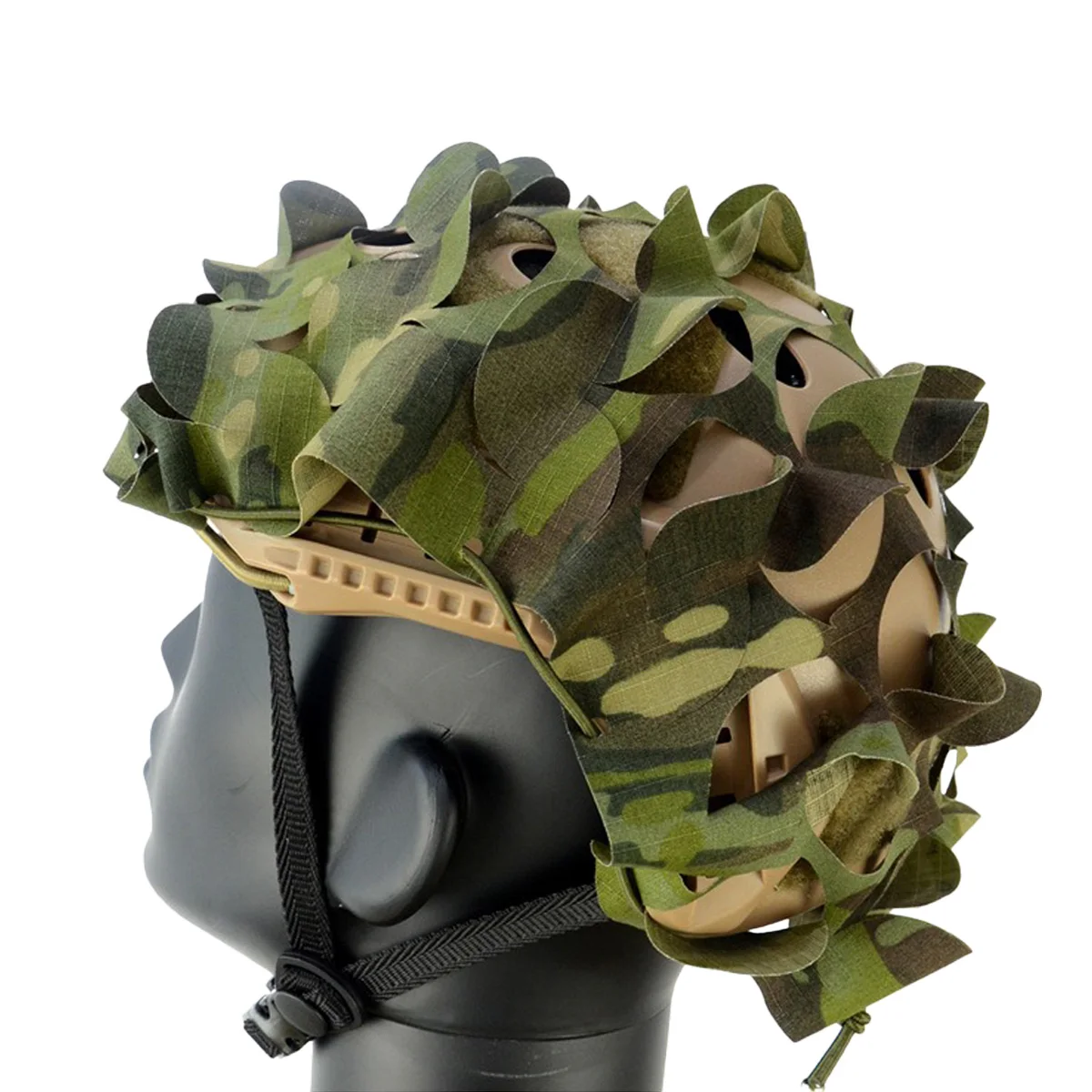 

Tactical FAST Helmet Cover 3D Camouflage Helmet Cloth Laser Cut Nylon Hunting Paintball Airsoft Helmets Accessories