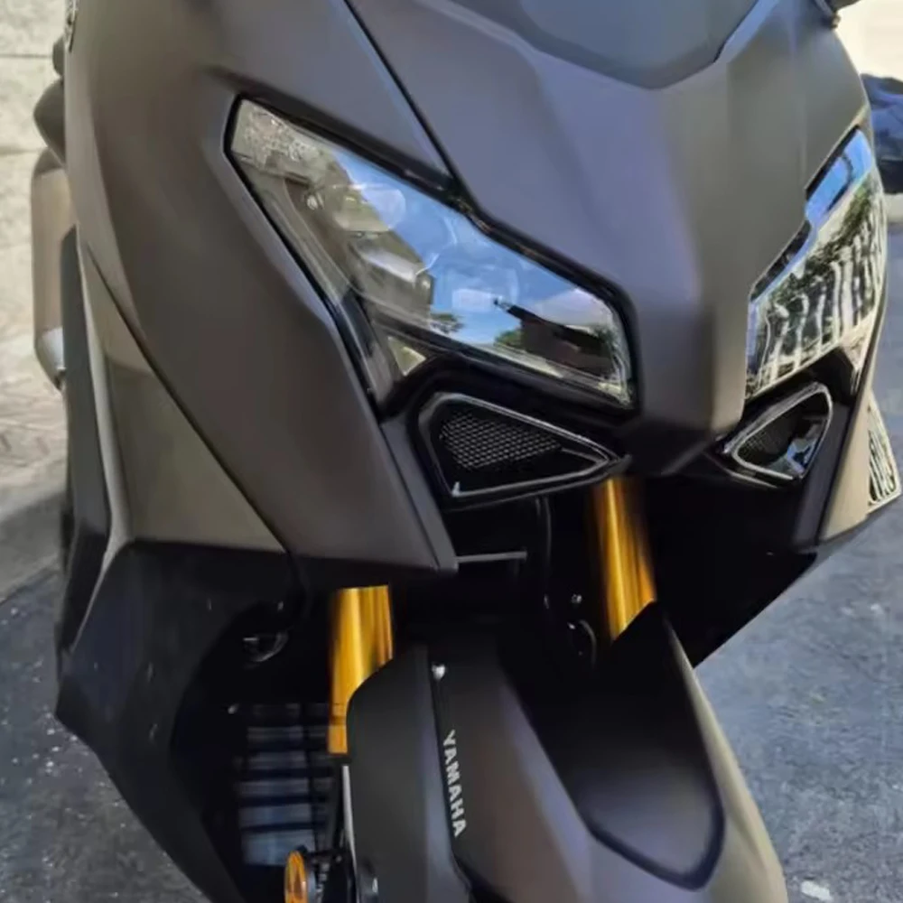 لياماها TMAX560 2025 دراجة نارية مدخل هواء مصبغة الحرس علة برهان صافي دائم الايبوكسي غطاء للحماية مكافحة الحشرات مدخل درع