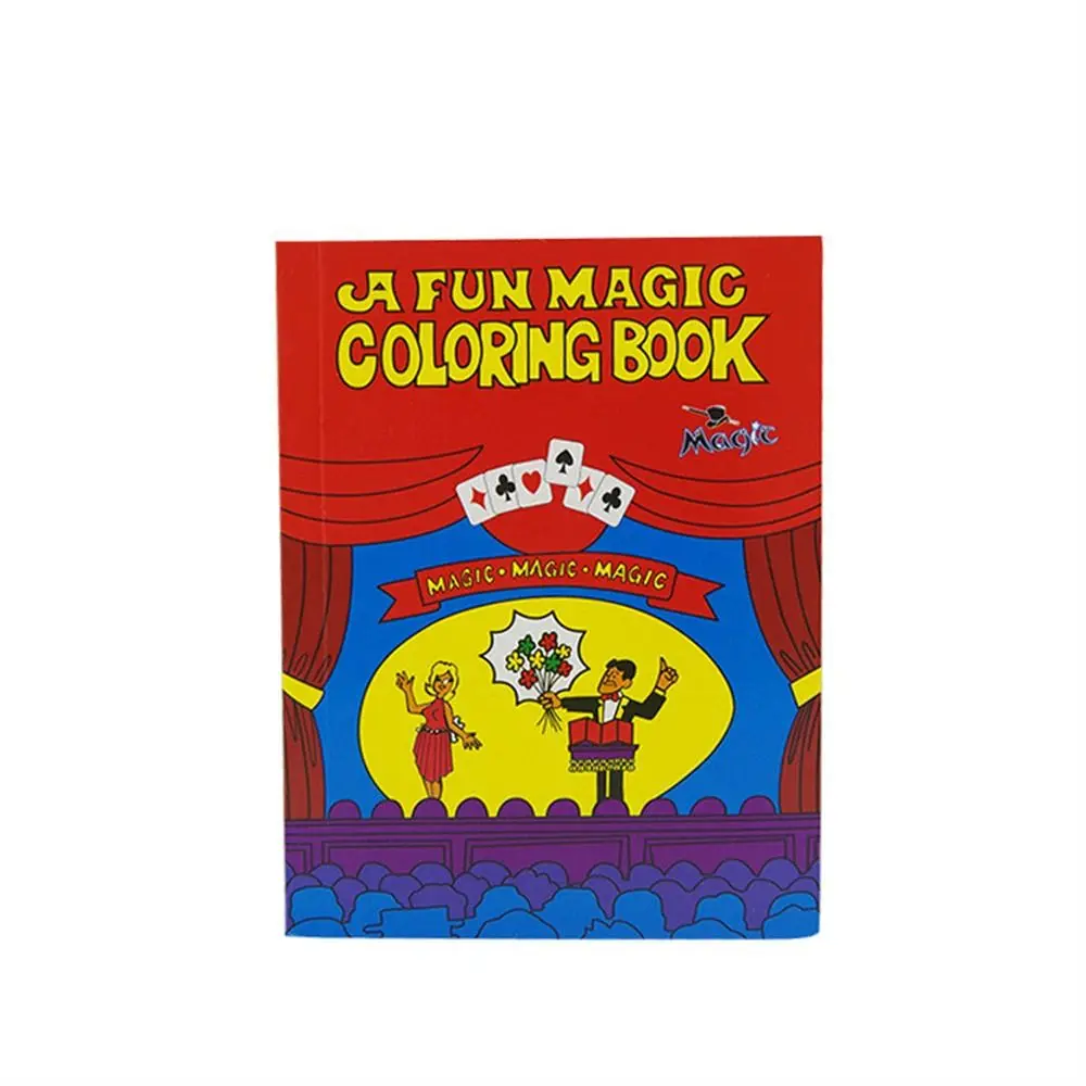 

Magic Prop Magic Trick Book Comedy Magic Gimmick Props Magic Coloring Book Performance Mentalism Magic Prop Books Children