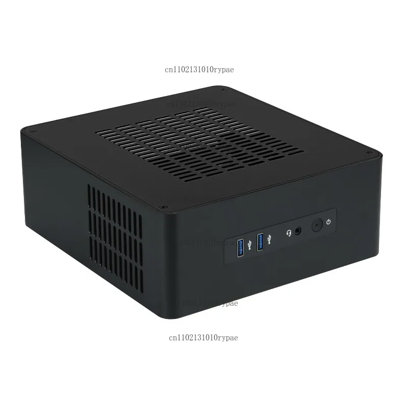 Household mini computer case HTPC, vertical and horizontal placement supported, compatible with ITX motherboards and SSDs
