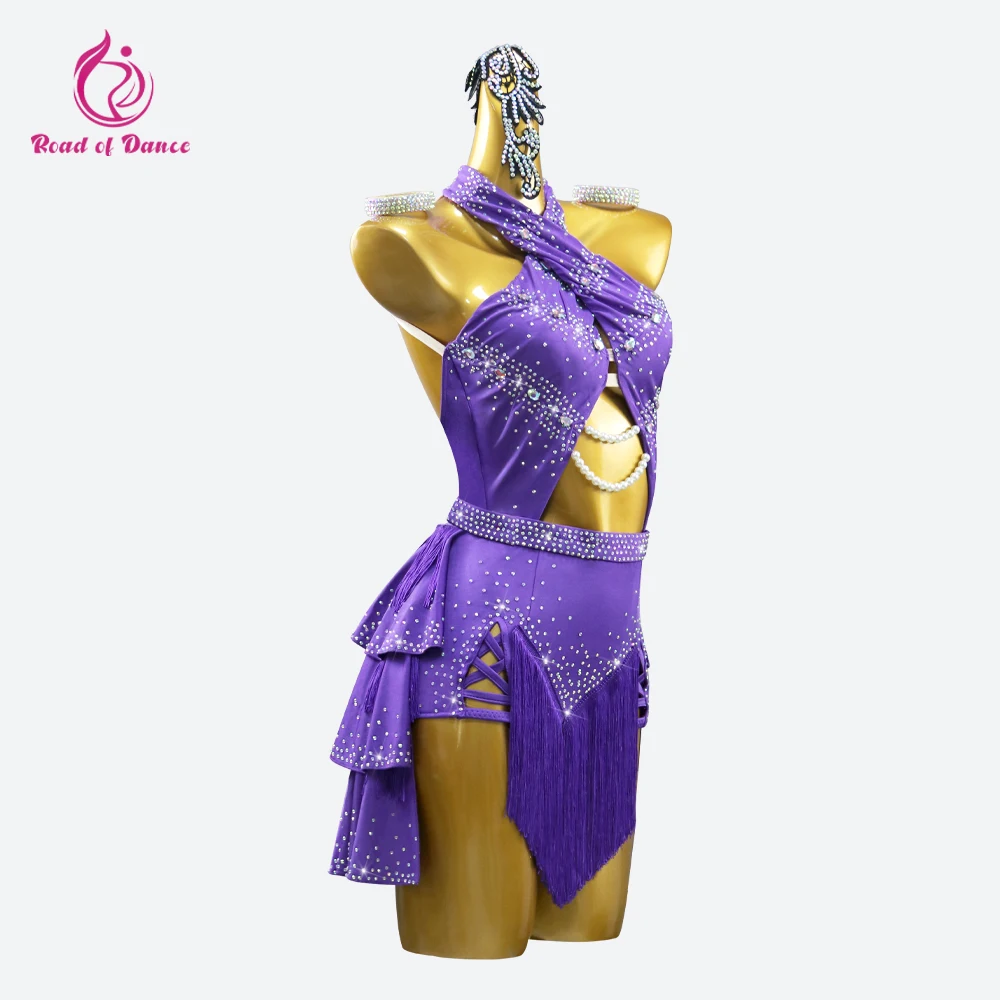 

Elegant Party Dresses 2025 Costume For Dancing Latin American Woman Clothes Girls Competition Suit Prom Sports Parties Dancewear