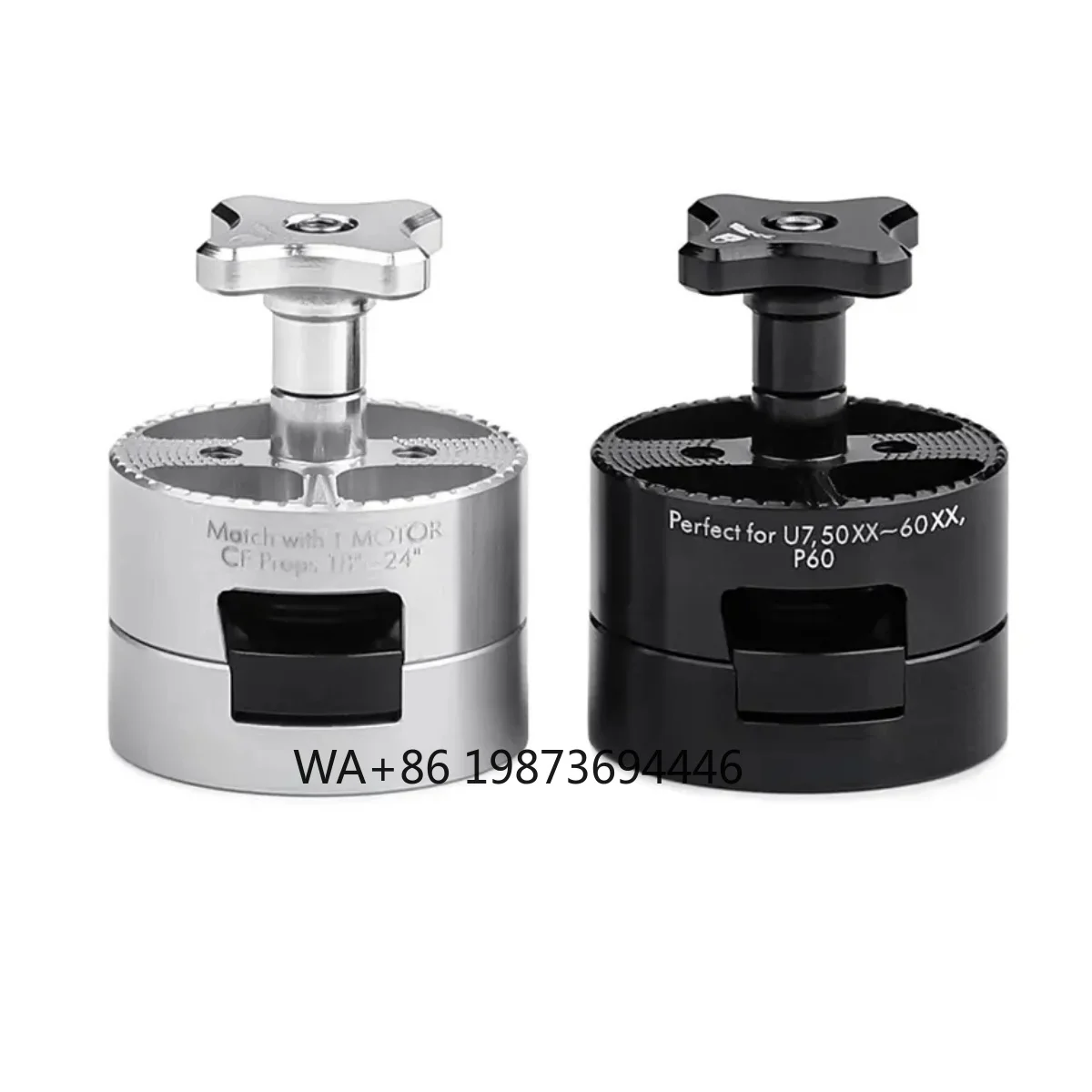 

Q1824 Durable Quick Attach Detach Easy Fast Stall Presice Propeller Adapter for 14 Inch-24 Inch Prop