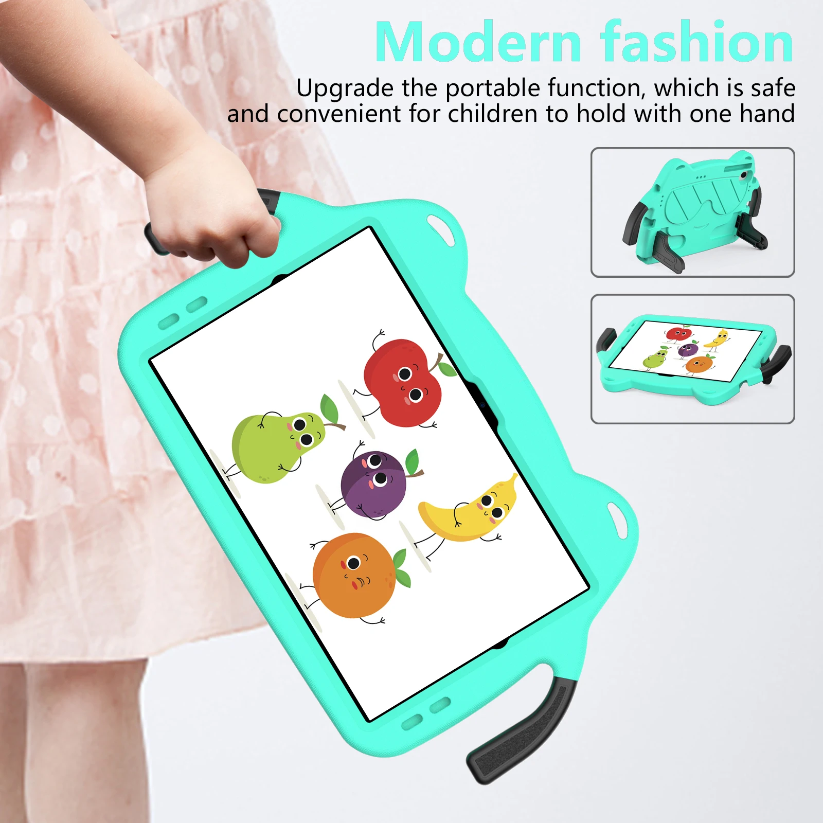 Tablet Case For Nokia T20 10.36inch 2021 Kids Shockproof Protector Handheld Stand Cover Children Safe EVA funda para for nokia